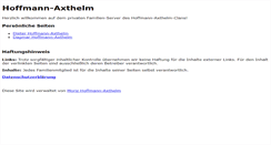 Desktop Screenshot of hoffmann-axthelm.de