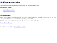 Tablet Screenshot of hoffmann-axthelm.de